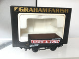 Graham Farish 12013 OO Gauge 7 Plank Wagon Snow & Sons, Wallingford