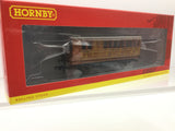 Hornby R40059 OO Gauge GNR, 4 Wheel Coach, Brake 3rd Class, 399 - Era 2