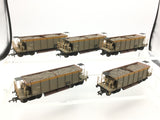 Hornby R6329B OO Gauge BR Civil Sealion Ballast Hopper DB892783 x5