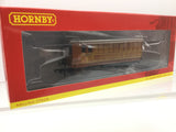 Hornby R40060 OO Gauge GNR, 4 Wheel Coach, Brake Baggage, 836 - Era 2