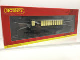 Hornby R40068 OO Gauge GWR, 4 Wheel Coach, Brake Baggage, 1411 - Era 2/3