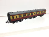 Graham Farish 0686 N Gauge BR Red/Cream Mk1 Corr 2nd Coach W24753