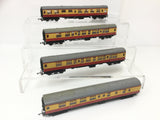 Hornby R628/R928/R929 OO Gauge BR Red/Cream Mk1 Coaches x4