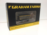 Graham Farish 377-281 N Gauge BR 27T Steel Tippler Wagon BR Engineers Grey & Yellow  [W]