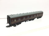 Graham Farish 374-801 N Gauge BR Maroon Mk1 Restaurant Car E3