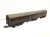 Graham Farish 374-178 N Gauge BR Maroon Mk1 Corr Brake 2nd M35486