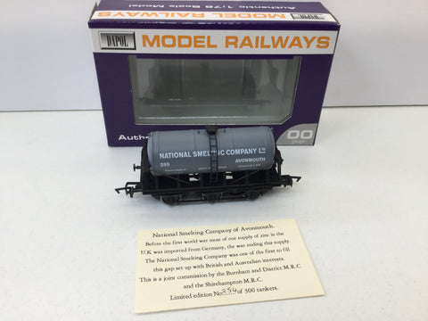 Dapol/Burnham District OO Gauge 6 Wheel Tanker National Smelting Co