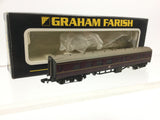 Graham Farish 374-178 N Gauge BR Maroon Mk1 Corr Brake 2nd M35486
