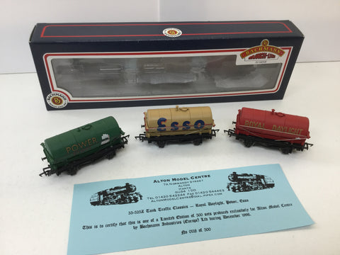 Bachmann 33-525Z OO Gauge Tank Traffic Classics-Royal Daylight/Power/Esso - Ltd Edition