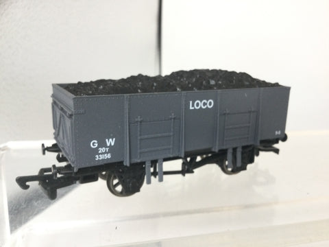 Dapol B664 OO Gauge GWR Steel Open Wagon Loco Coal