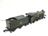 Graham Farish 370-150 N Gauge BR Green 7004 Eastnor Castle