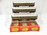 Hornby R477/R478 OO Gauge Gresley Flying Scotsman Coaches x3