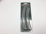 Kato 20-130 N Gauge Unitrack (R348-30) Curved Track 30 Degree 4pcs