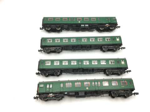 Graham Farish 372-675 N Gauge BR Green 4 Car 4CEP EMU (DCC FITTED)(L1)