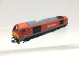 Dapol 2D-010-006 N Gauge DB Schenker Class 67 No 67015
