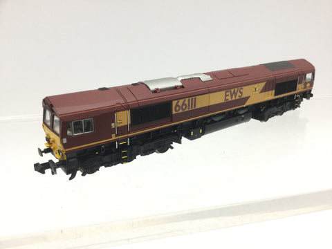 Graham Farish 371-384A N Gauge EWS Class 66/0 66111