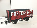 Hornby R6601 OO Gauge 7 Plank Wagon Foster & Co