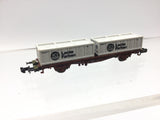 Minitrix 13595 N Gauge Container Wagon ICI