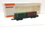 Arnold 4954 N Gauge DB Container Wagon