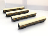 Triang R26/R27 OO Gauge GWR Caledonian Coaches x4