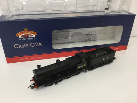 Bachmann 31-476 OO Gauge LMS Class G2 Black 9449