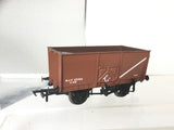 Bachmann 37-426C OO Gauge 16t Slope Sided Mineral Wagon, M.O.T Brown (L1)