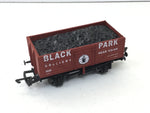 Dapol B377B OO Gauge 7 Plank Wagon Black Park Colliery