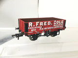 Bachmann 37-060 OO Gauge 5 Plank Wagon A Fred Cole, Fairford