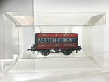 Bachmann 37-134A OO Gauge 8 Plank Wagon Ketton Cement Weathered