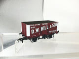 Bachmann 37-162 OO Gauge 8 Plank Wagon RW Hill & Co, Marylebone
