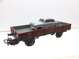 Marklin 4504 HO Gauge DB Flat Wagon with Car Load 3 Rail