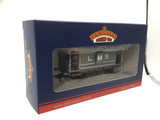 Bachmann 38-552B OO Gauge Midland Railway 20T Brake Van with Duckets LMS Grey