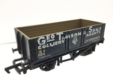 Mainline 37421 OO Gauge 5 Plank Wagon Timson, Lutterworth