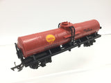 Triang R117 OO Gauge Bogie Oil Tanker Shell Red