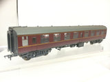 Bachmann 39-051H OO Gauge BR Maroon Mk1 2nd Open Coach W4912 Weathered
