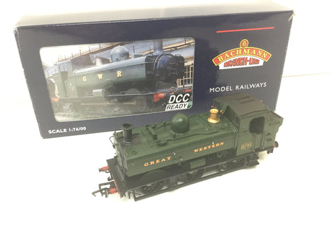 Bachmann 32-206 OO Gauge GWR 8750 Pannier Tank 8751