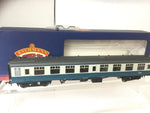 Bachmann 39-025E OO Gauge BR Blue/Grey Mk1 SK Second Corridor Coach M25704