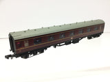 Graham Farish 374-153C N Gauge BR Maroon Mk1 1st Corridor Coach W13127