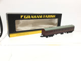 Graham Farish 374-310A N Gauge BR Maroon Mk1 Suburban Coach W43266