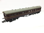 Dapol 2P-004-007 N Gauge BR Maroon Autocoach W183W
