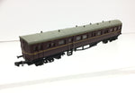 Dapol 2P-004-007 N Gauge BR Maroon Autocoach W183W
