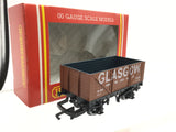Hornby R135 OO Gauge 7 Plank Wagon Glasgow