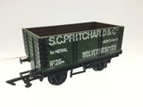 Graham Farish 12112 OO Gauge 7 Plank Wagon Pritchard