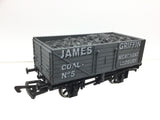 Dapol/Hereford OO Gauge 7 Plank Wagon James Griffen Coal, Ledbury