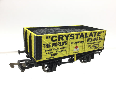 Dapol/Robbie's Rolling Stock OO Gauge 7 Plank Wagon Crystalate 1262