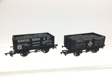 Dapol/Lord & Butler OO Gauge Open Wagon Set Lewis, Merthyr/Burnyeat