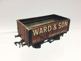 Peco R54W OO Gauge 7 Plank Wagon Ward & Son