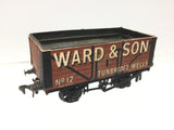 Peco R54W OO Gauge 7 Plank Wagon Ward & Son