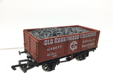 Dapol B558 OO Gauge 7 Plank Wagon Old Roundwood Collieries