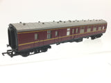 Hornby R1007 OO Gauge BR Maroon Mk1 Brake 2nd Coach E34160